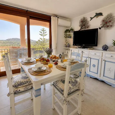Sea View With Pool Two Bedroom Vakantiehuis Baja Sardinia